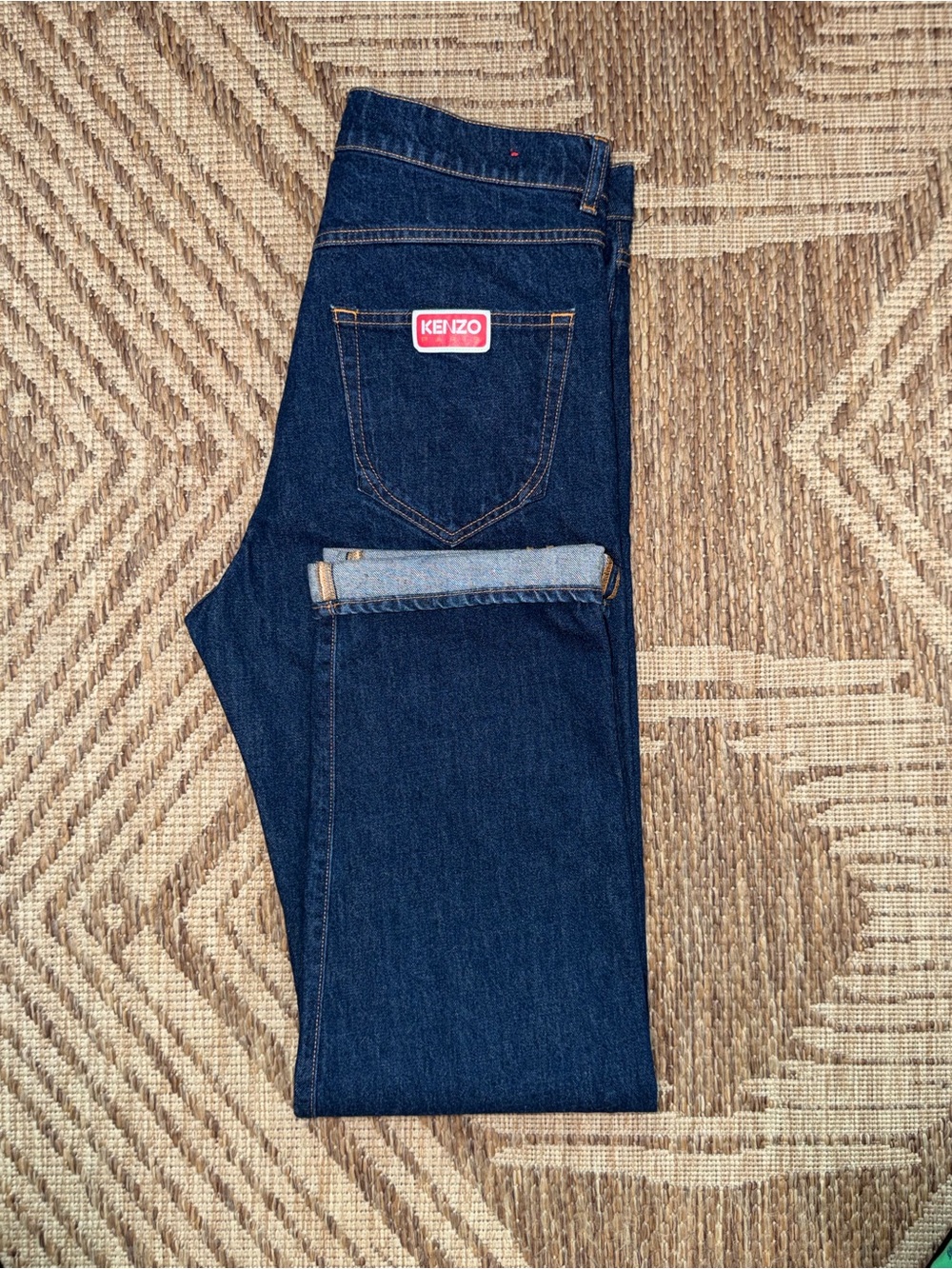KENZO Men's Dark Blue Denim Jeans size 30